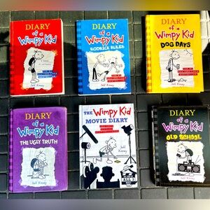 Diary of a wimpy kids books